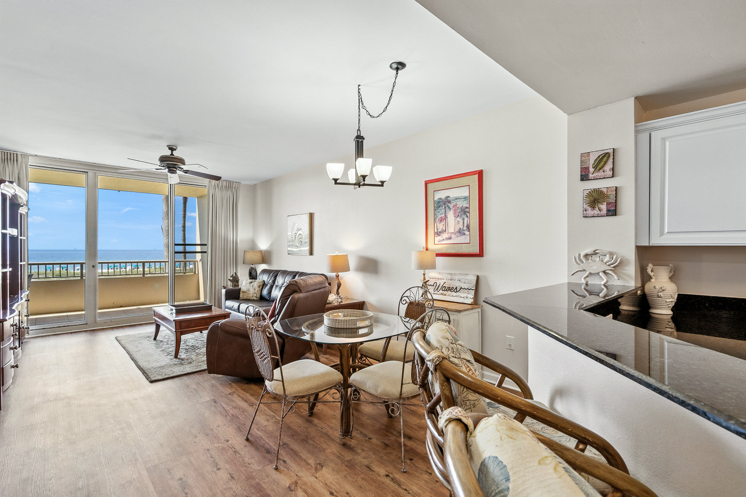 Beach Club C208 Living Area